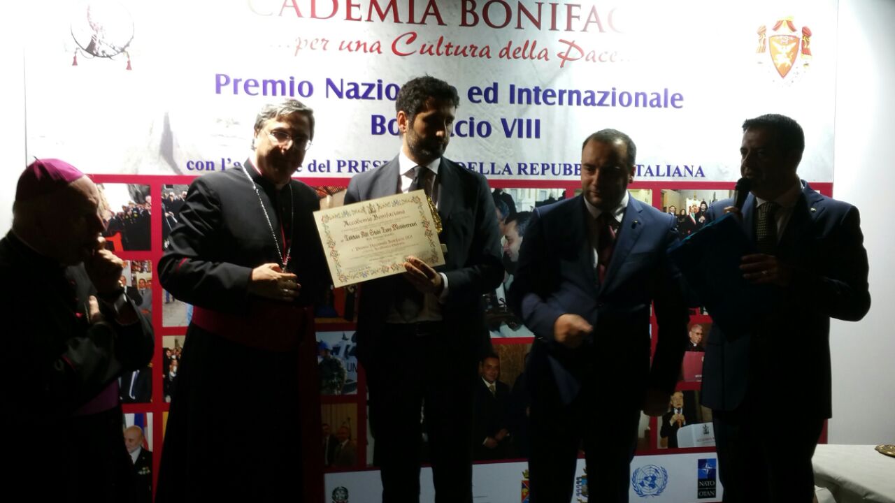 “Accademia Bonifaciana Award” to IASEM